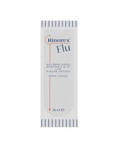 Rinorex Flu Soluzione Salina Ipertonica Spray Nasale 50ml